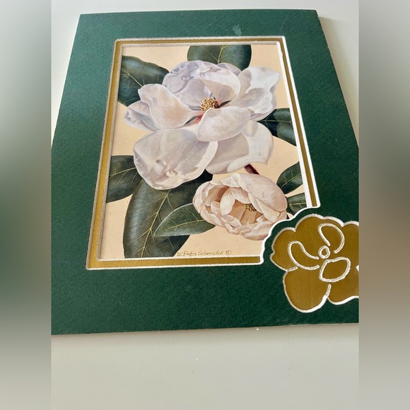 Waltraud Fuchs von Schwarzbek “Morning Magnolia” Print 10”x8” - Picture 8 of 8